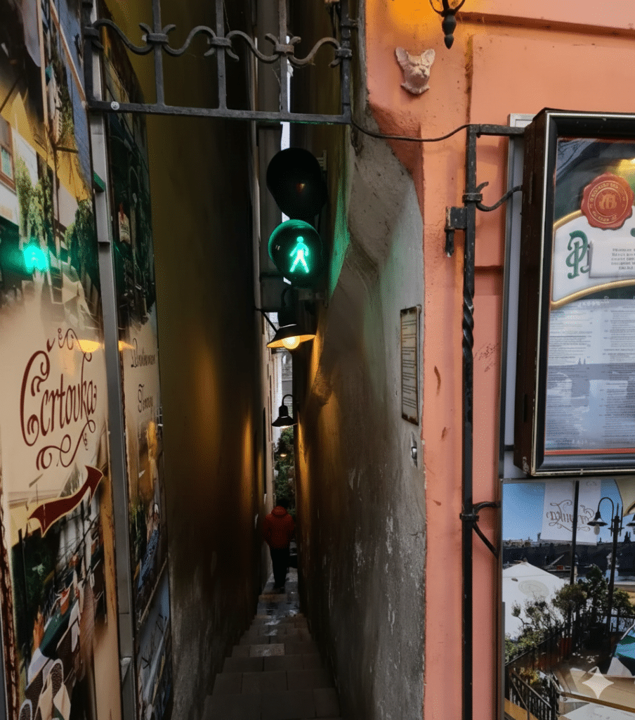 Vinárna Čertovka - הרחוב הכי צר בפראג