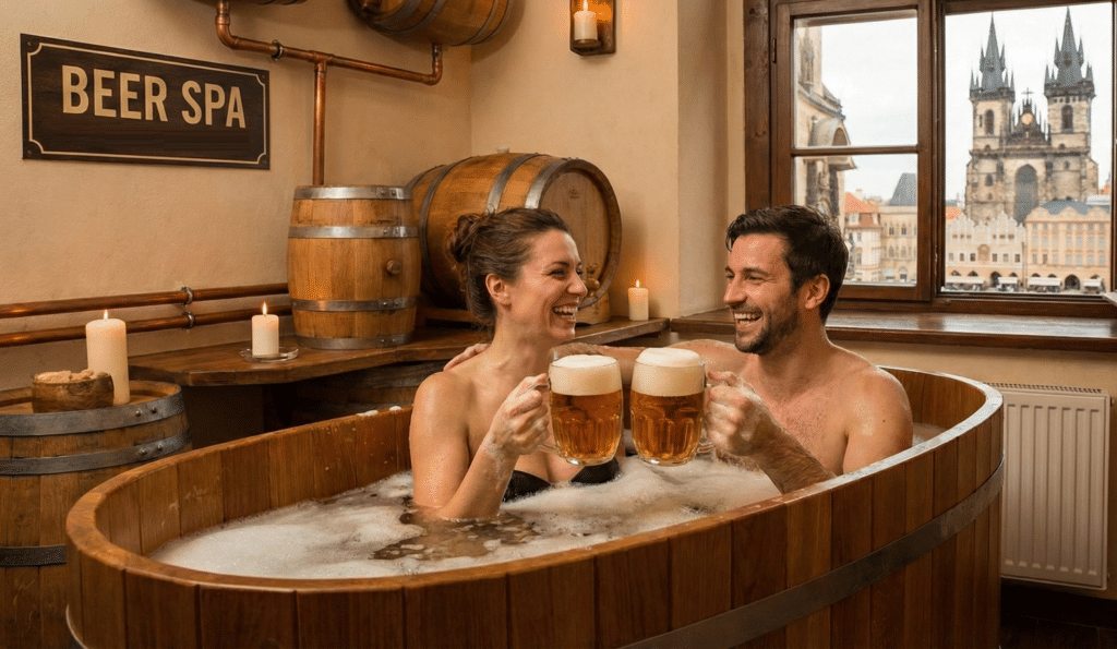 ספא בירה בפראג